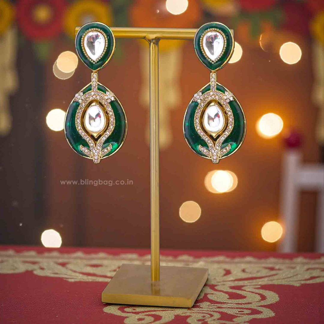 Emerald Rajashri Danglers