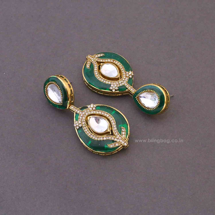 Emerald Rajashri Danglers