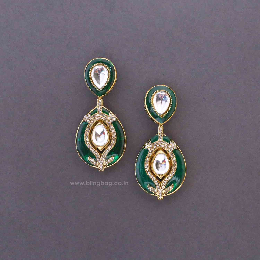 Emerald Rajashri Danglers