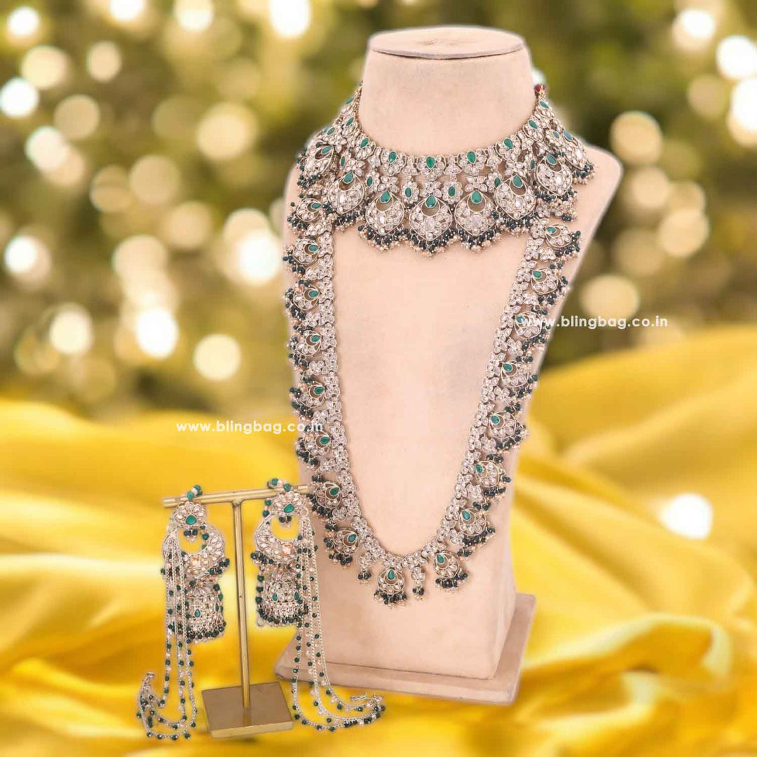 Emerald Rajina Bridal Jewellery Set – Bling Bag