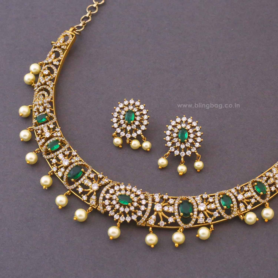 Emerald Ravielle Hasli Victorian Jewellery Set - New Arrival