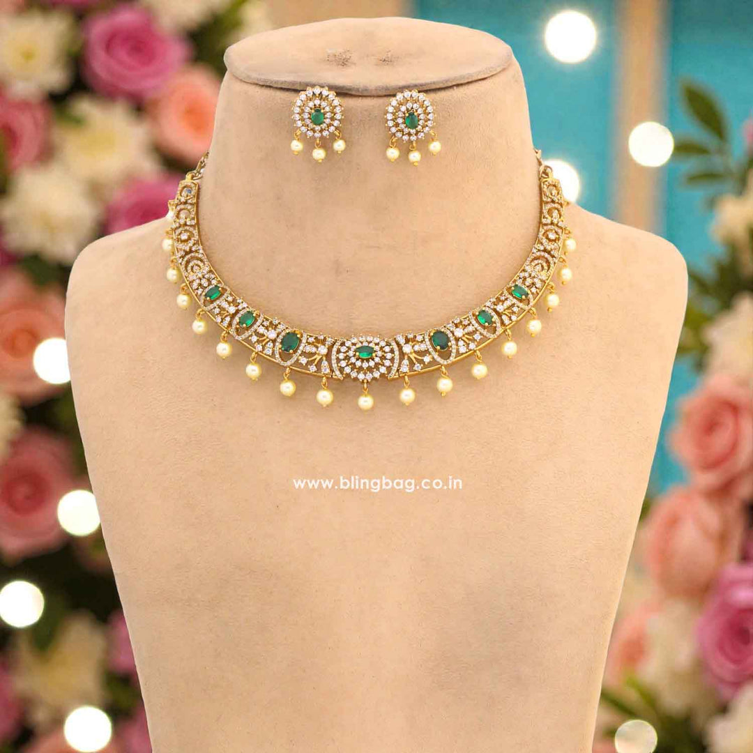 Emerald Ravielle Hasli Victorian Jewellery Set - New Arrival