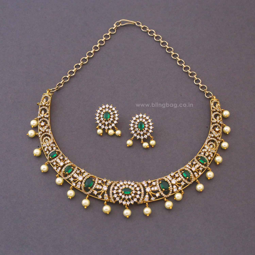 Emerald Ravielle Hasli Victorian Jewellery Set - New Arrival