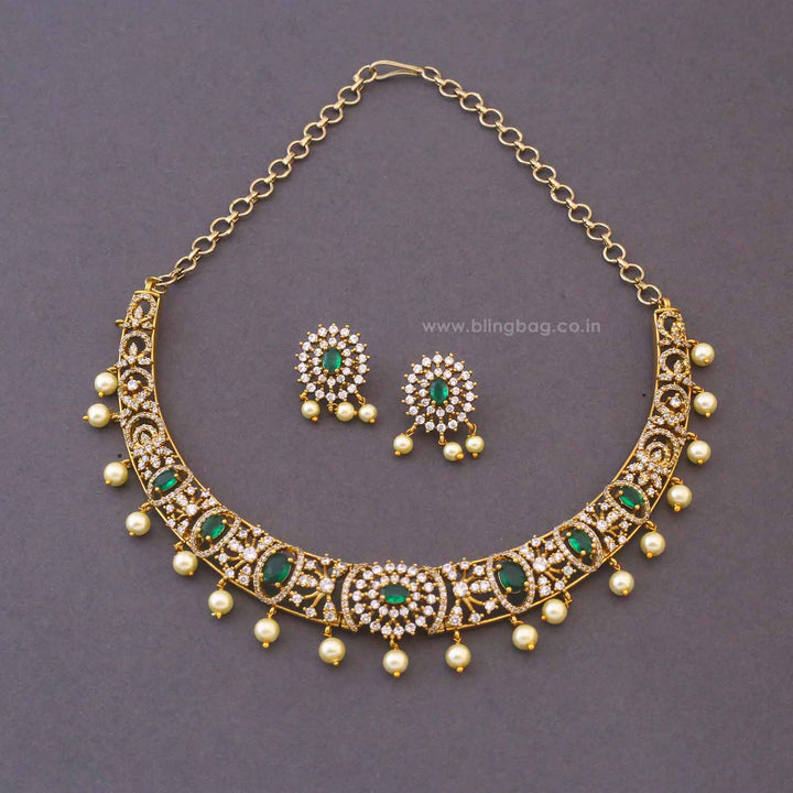 Emerald Ravielle Hasli Victorian Jewellery Set - New Arrival