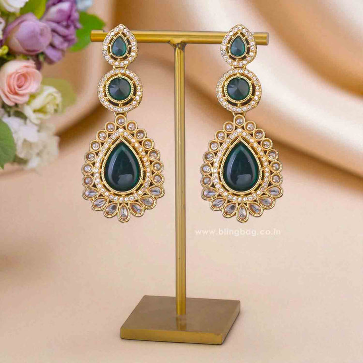 Emerald Reshma Danglers