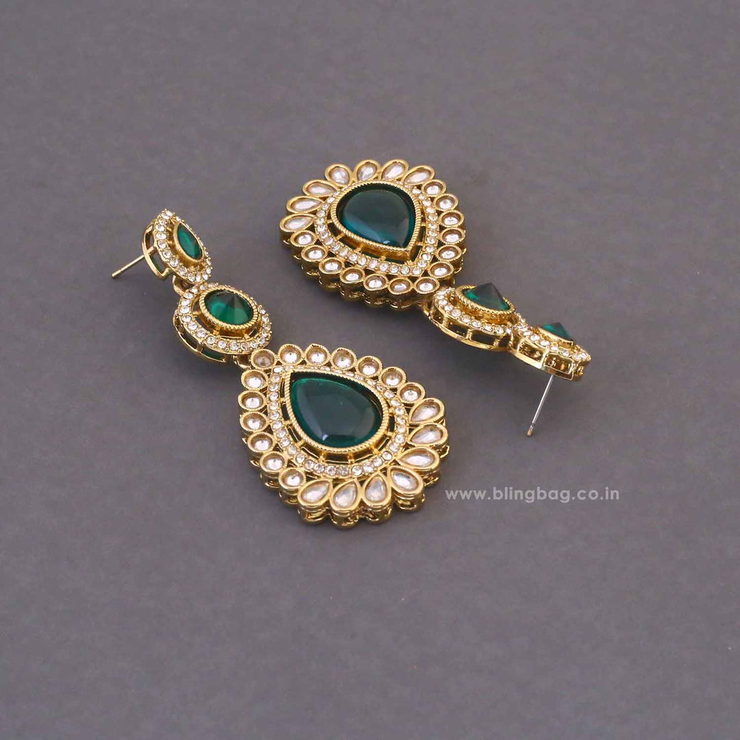 Emerald Reshma Danglers