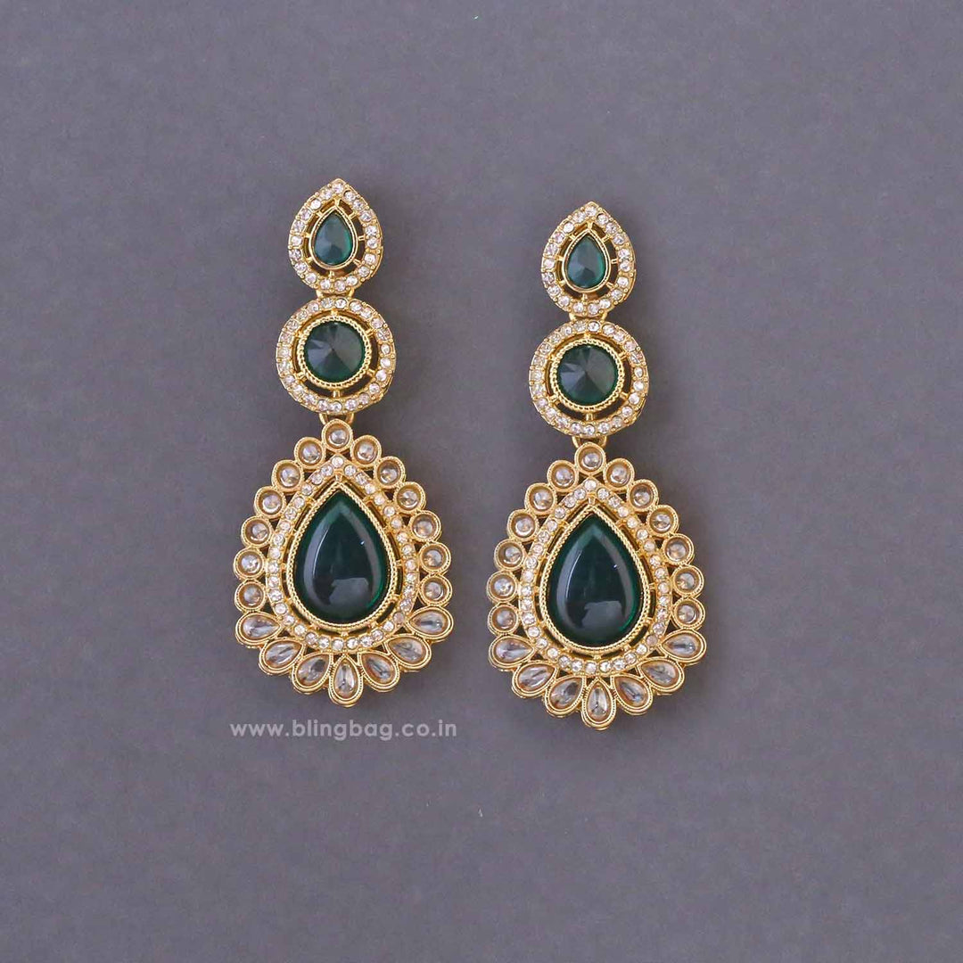 Emerald Reshma Danglers