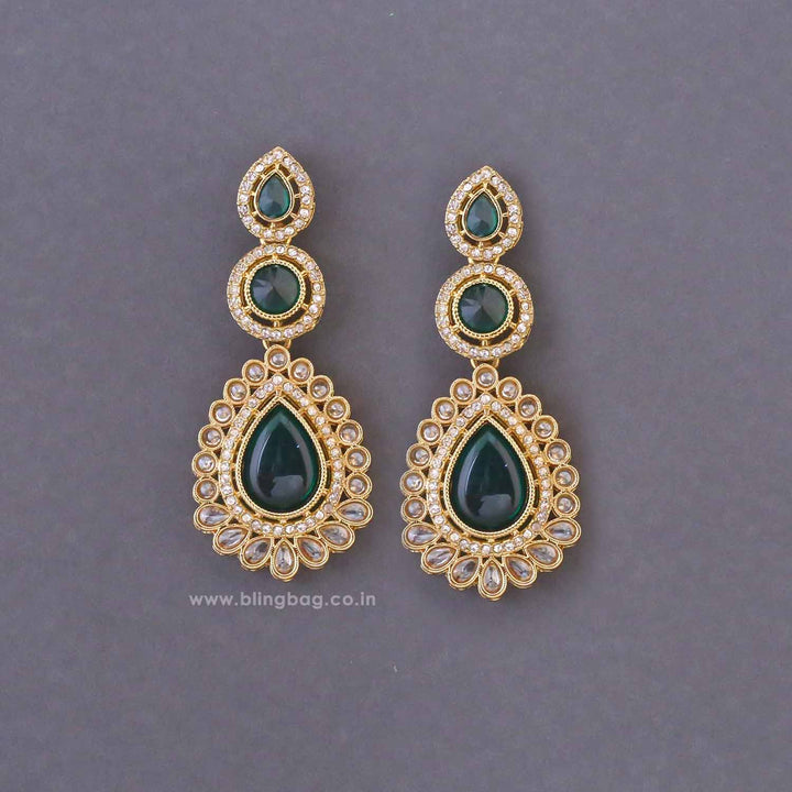 Emerald Reshma Danglers