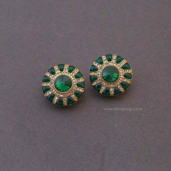 Emerald RhivanI Studs