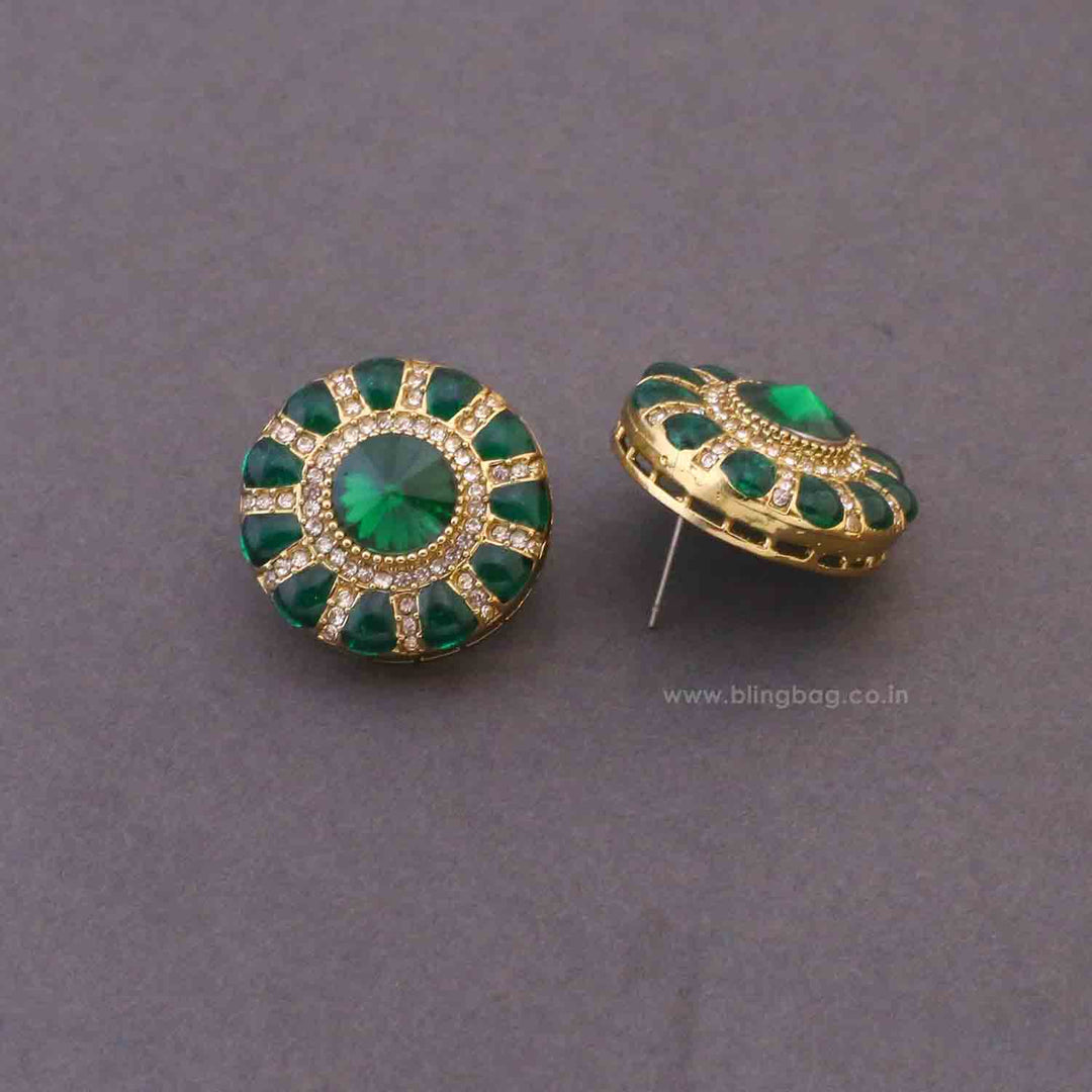 Emerald RhivanI Studs