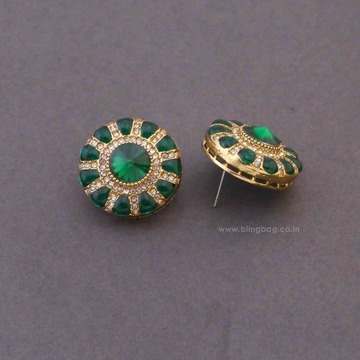 Emerald RhivanI Studs