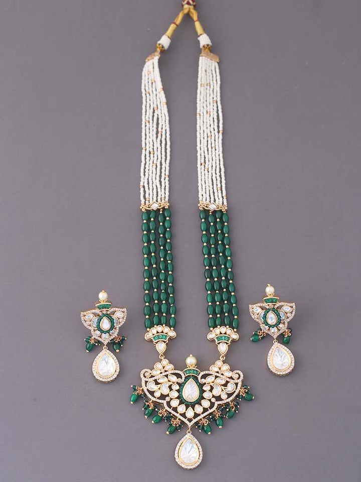 Emerald Risette Zirconia Jewellery Set