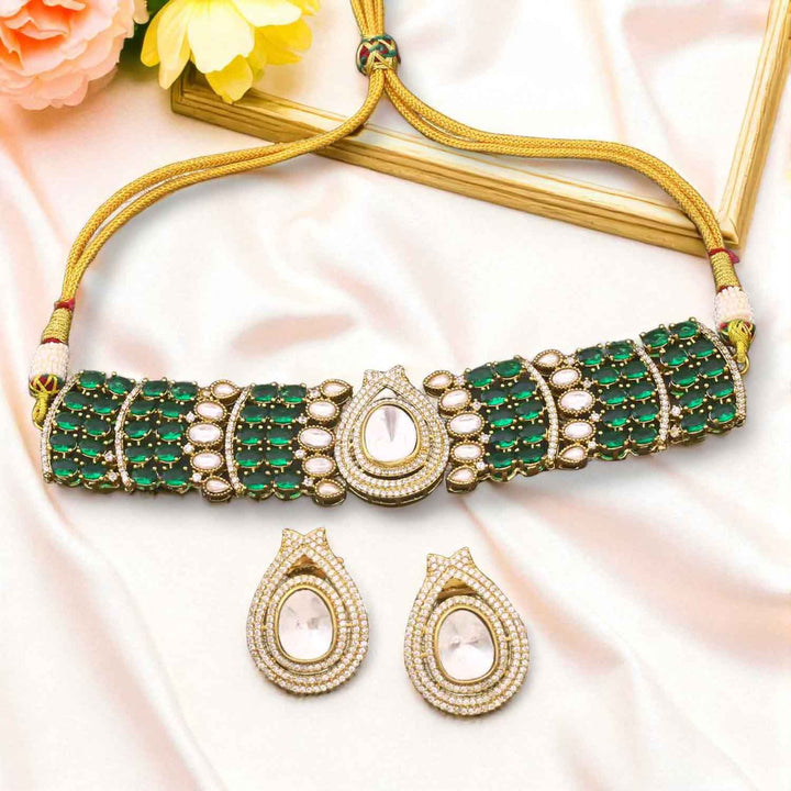 Emerald Rivenna Victorian Jewellery Set - New Arrival