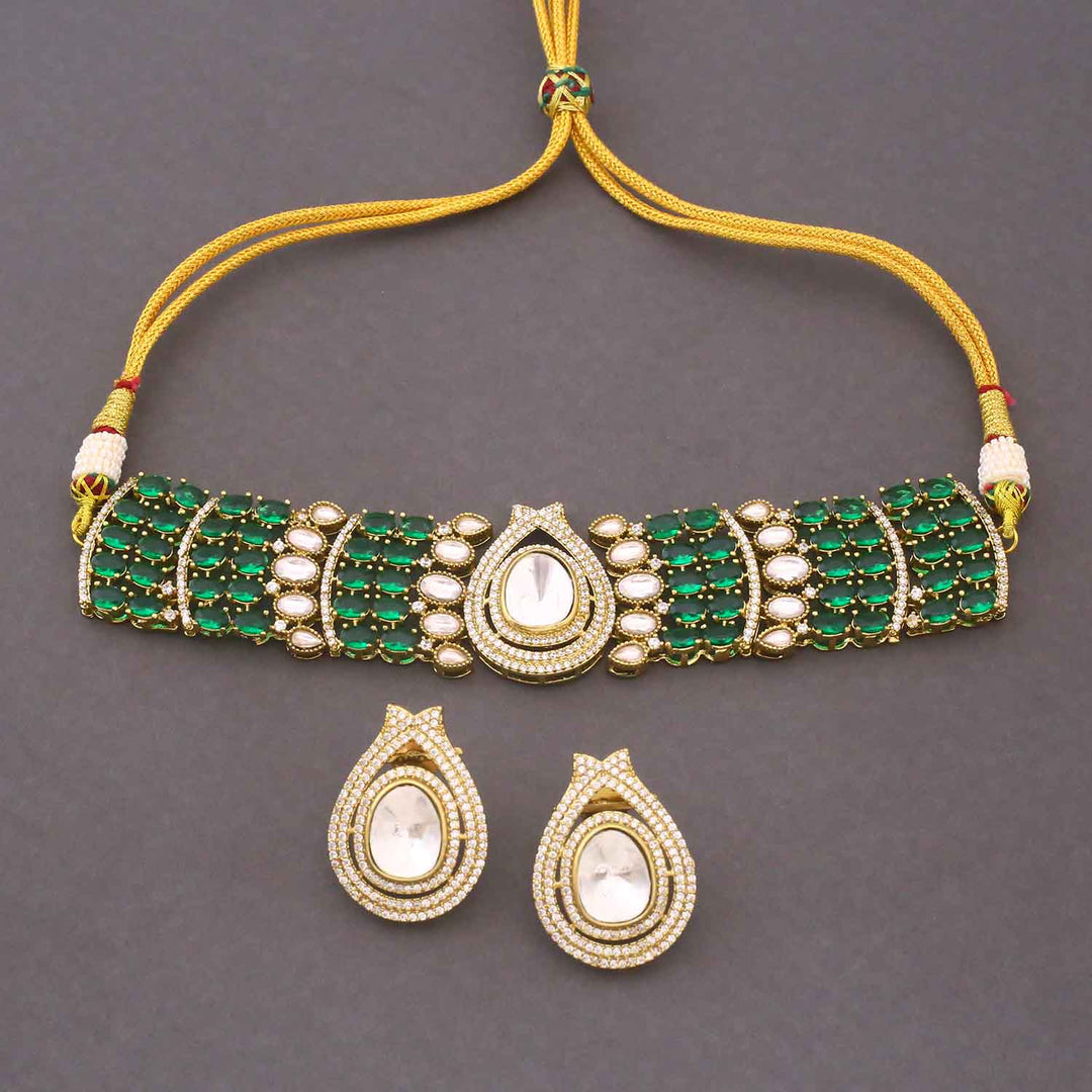 Emerald Rivenna Victorian Jewellery Set - New Arrival