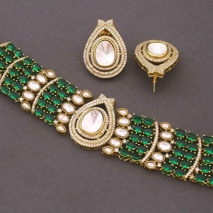 Emerald Rivenna Victorian Jewellery Set - New Arrival