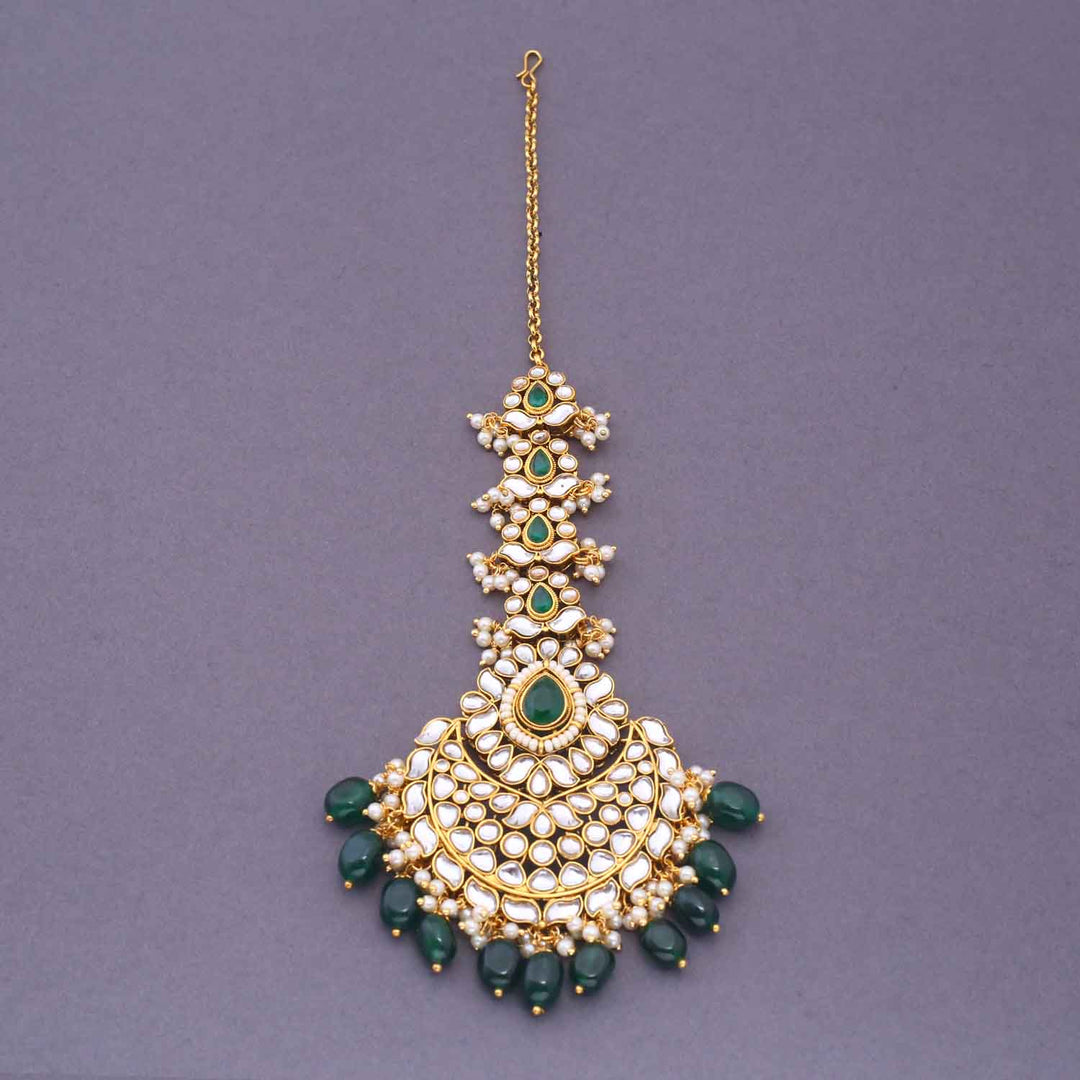 Emerald Rohiya Bridal Jewellery Set