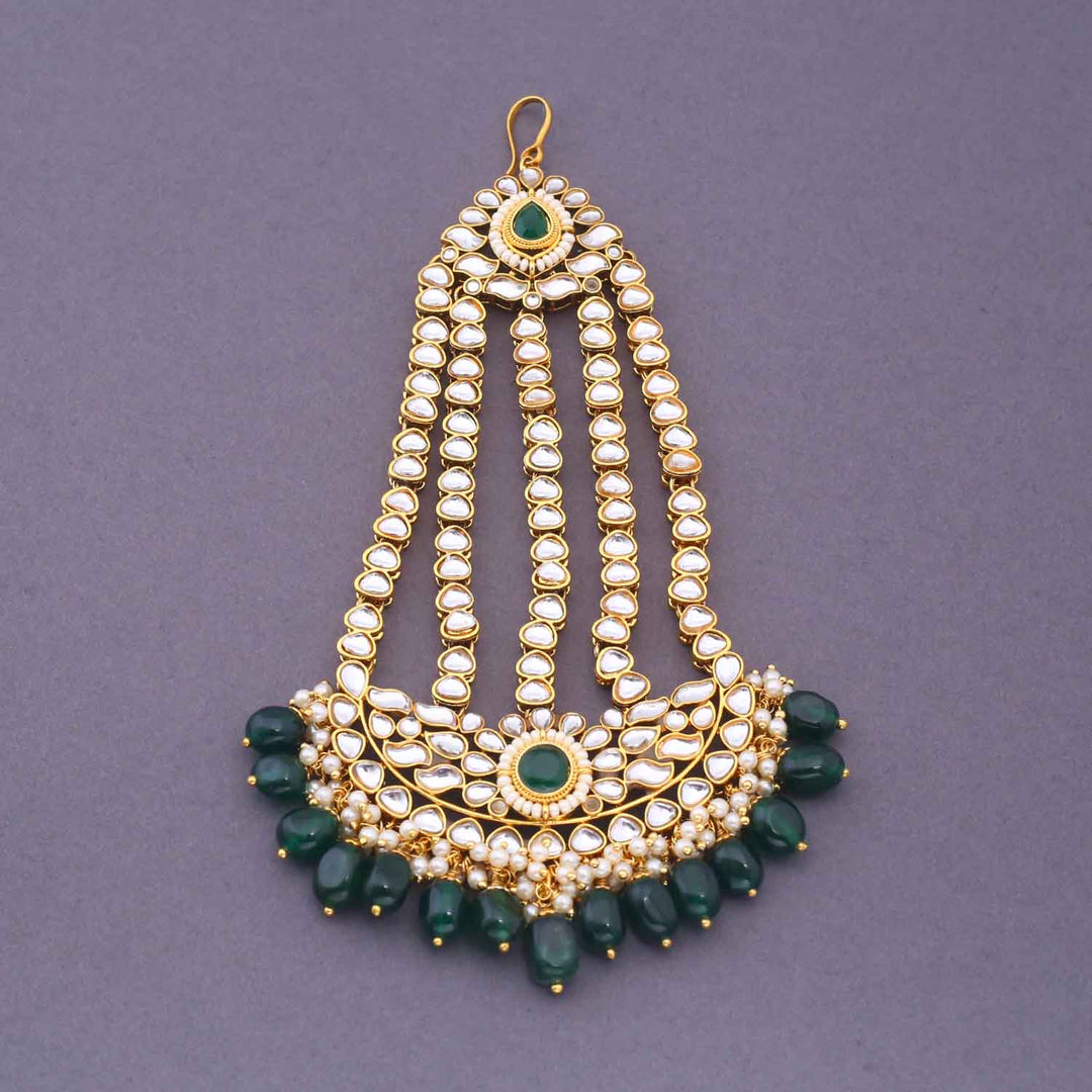 Emerald Rohiya Bridal Jewellery Set