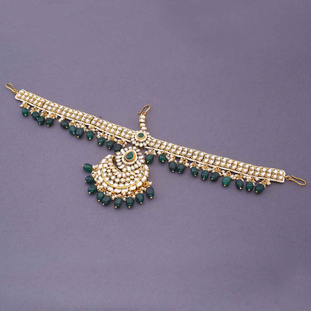Emerald Rohiya Bridal Jewellery Set