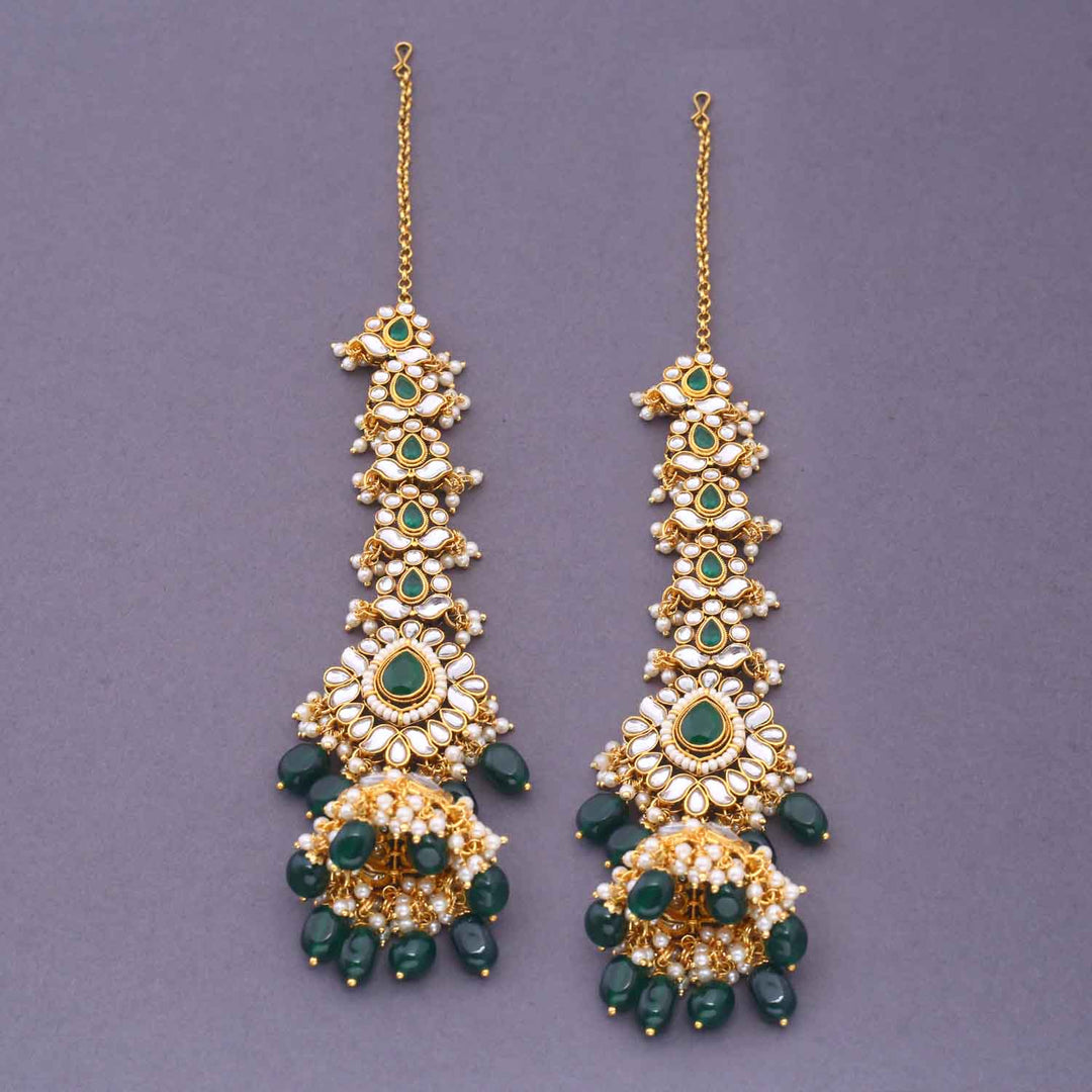 Emerald Rohiya Bridal Jewellery Set