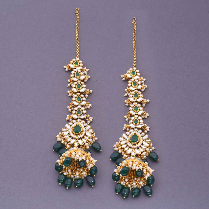 Emerald Rohiya Bridal Jewellery Set