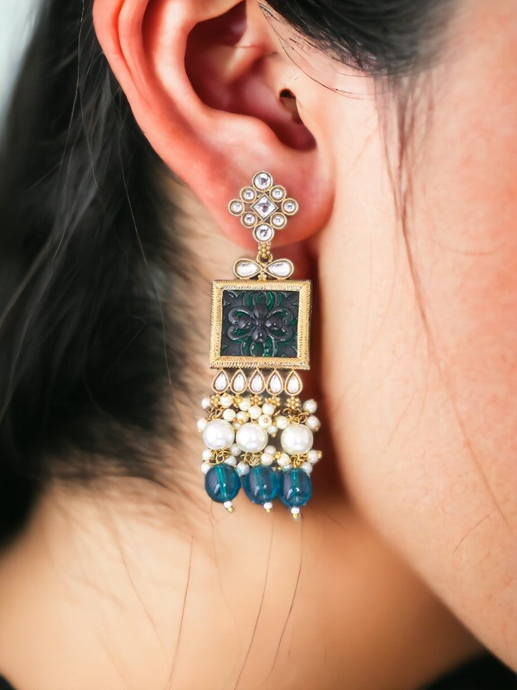 Emerald Roja Danglers