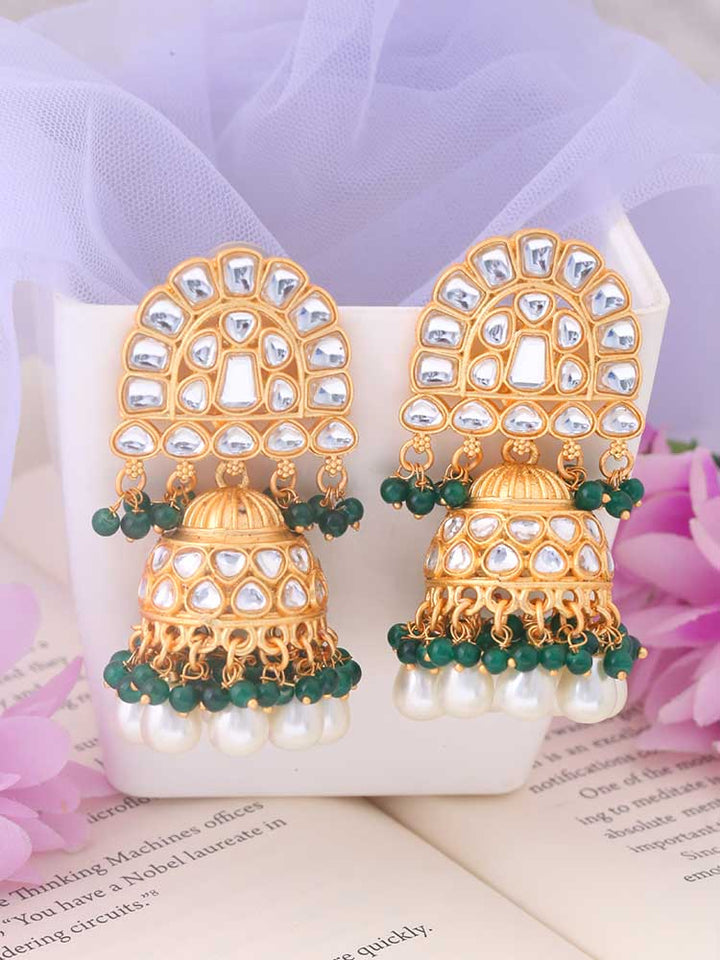 Emerald  Romini Jhumkis - EOSS