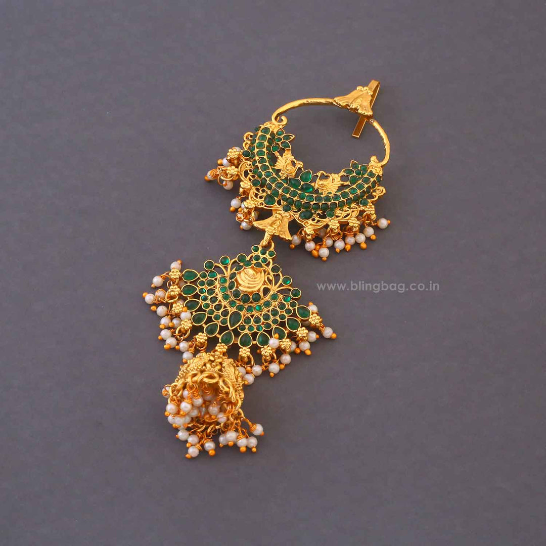 Emerald Roopali Hair Chooti