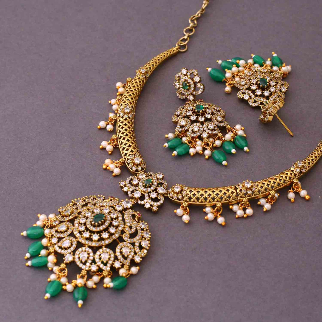 Emerald Rory Victorian Jewellery Set - New Arrival