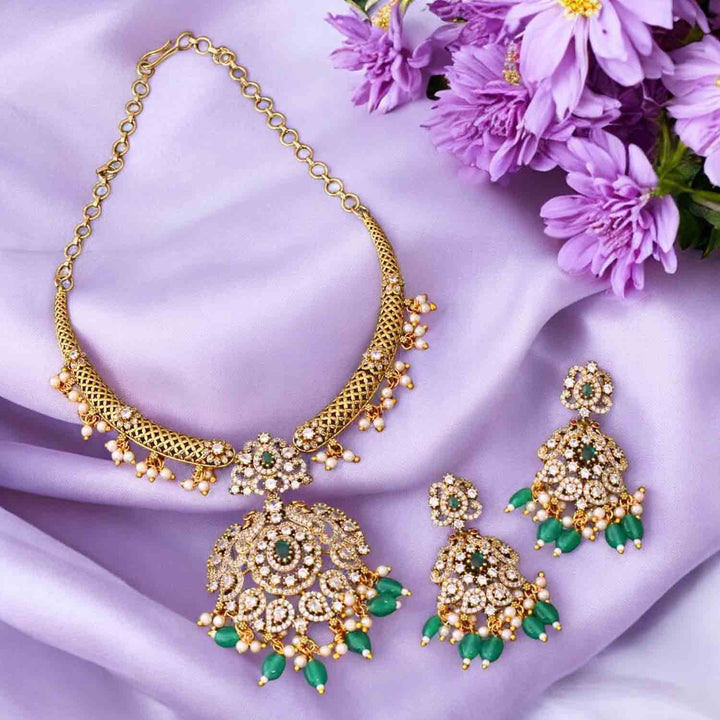 Emerald Rory Victorian Jewellery Set - New Arrival