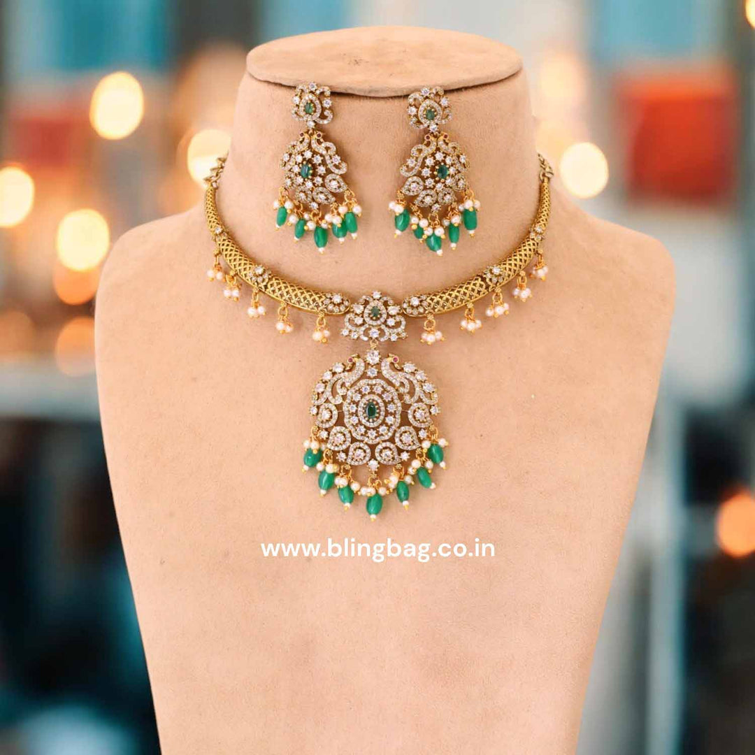 Emerald Rory Victorian Jewellery Set - New Arrival