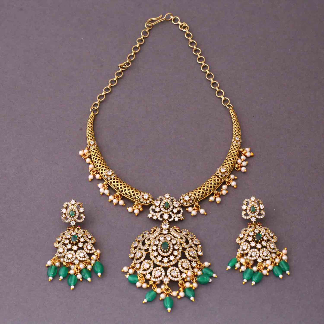 Emerald Rory Victorian Jewellery Set - New Arrival