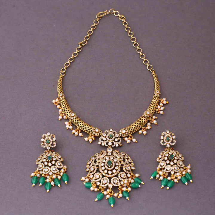 Emerald Rory Victorian Jewellery Set - New Arrival