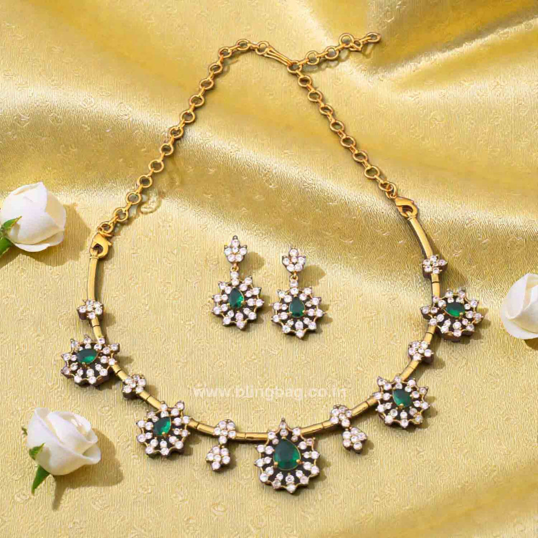 Emerald Rosielle Hasli Victorian Jewellery Set - New Arrival