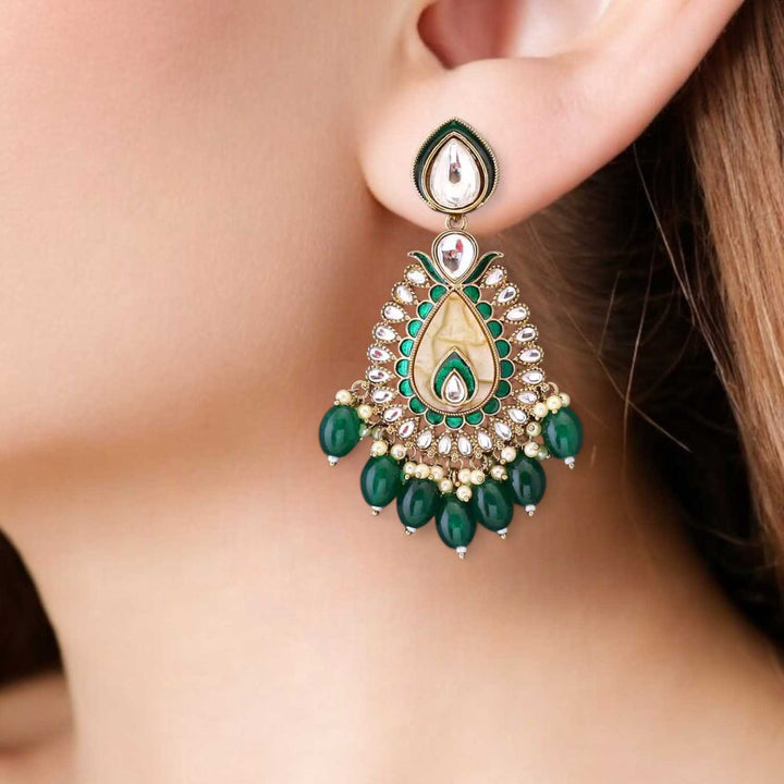 Emerald Rupali Danglers