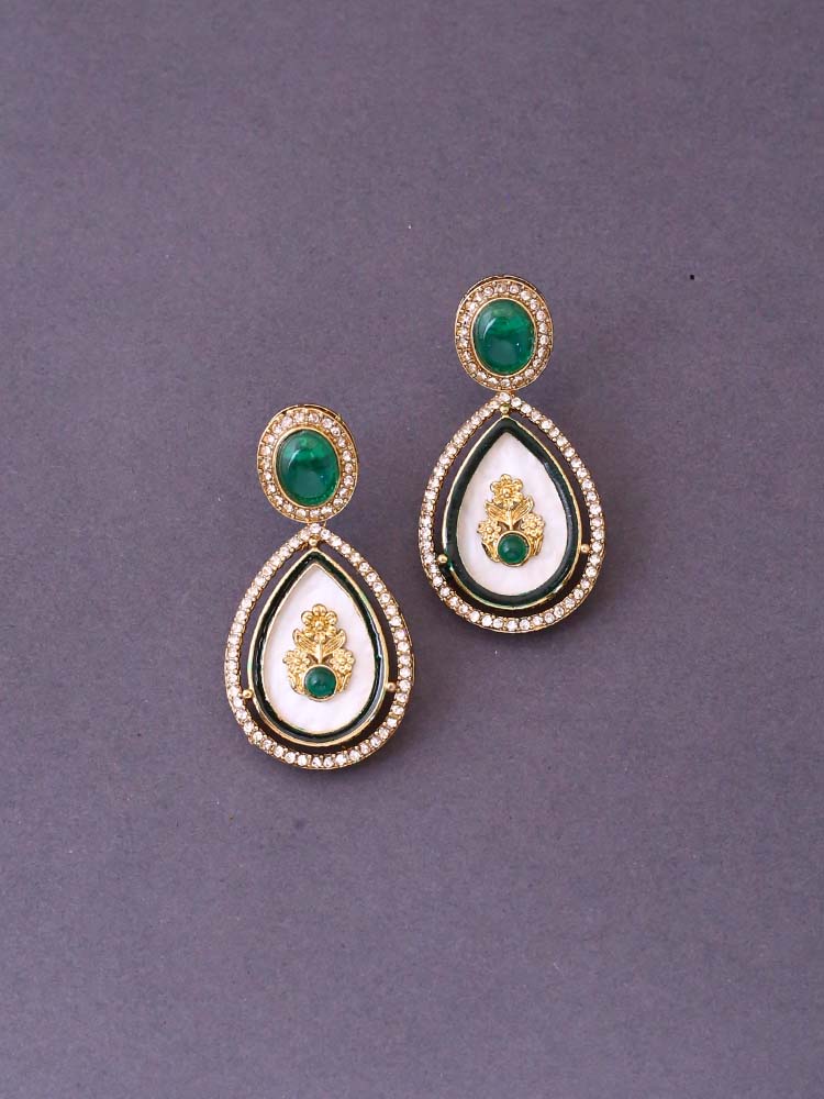 Emerald Pritika Danglers