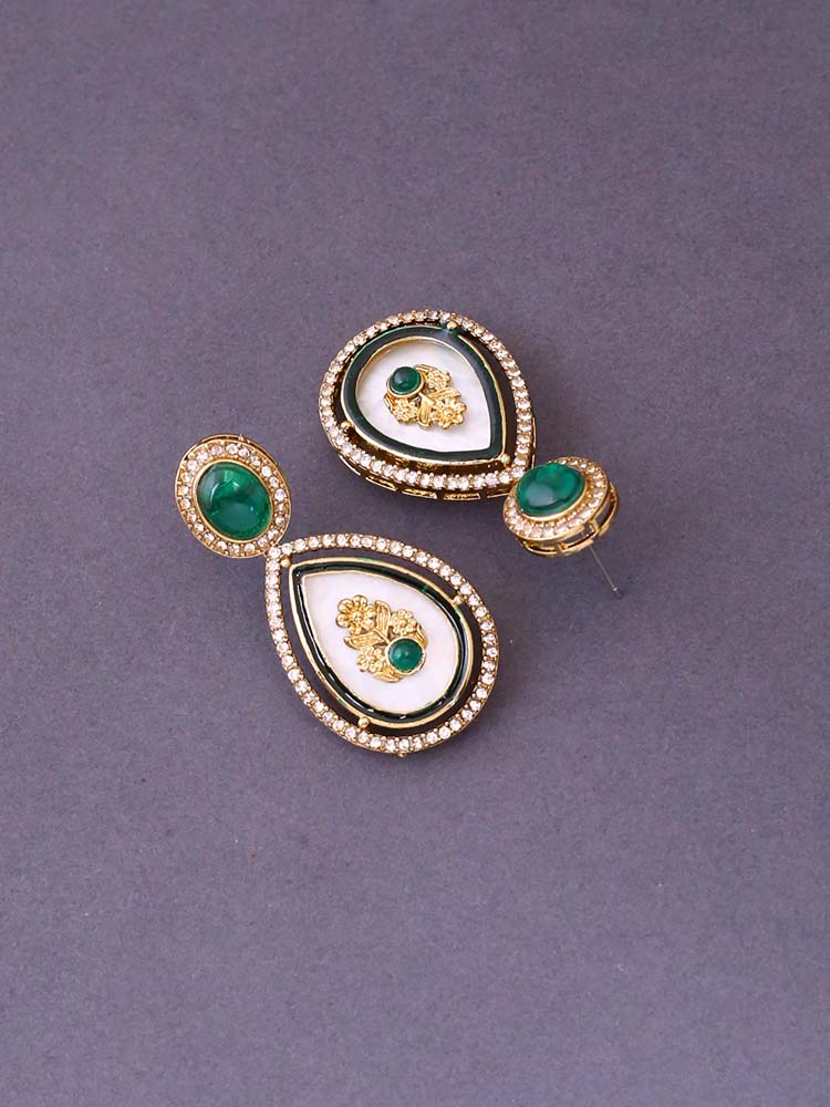 Emerald Pritika Danglers