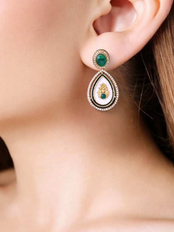Emerald Pritika Danglers