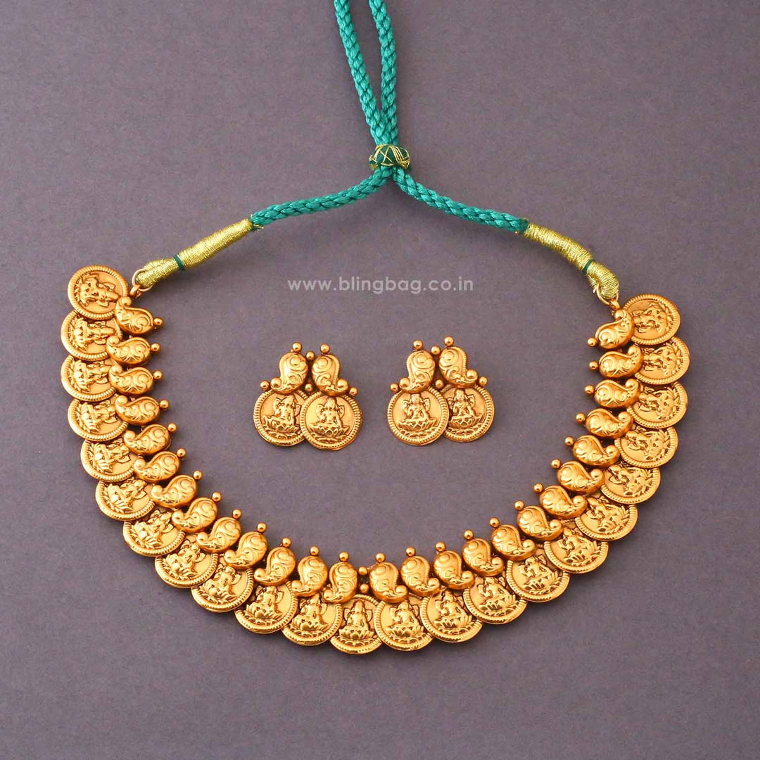 Emerald Sadhika Antique Jewellery Set- New Arrival