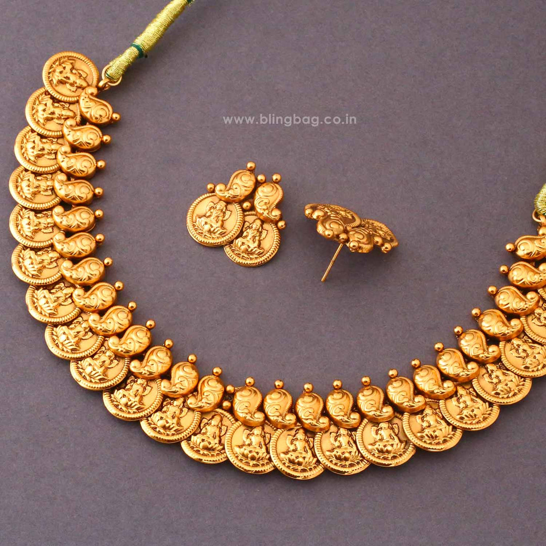 Emerald Sadhika Antique Jewellery Set- New Arrival