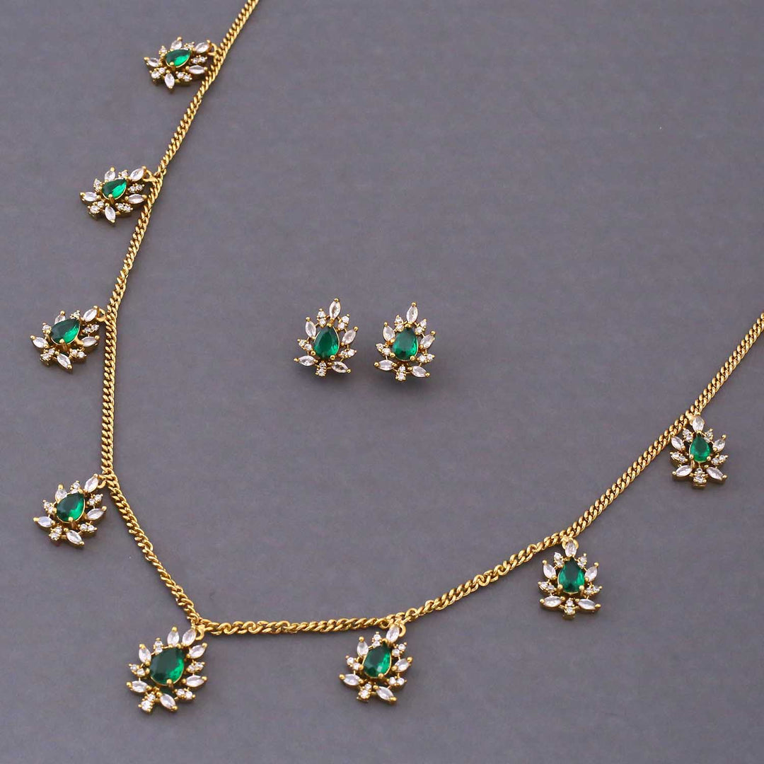 Emerald Safiyah Victorian Jewellery Set - New Arrival