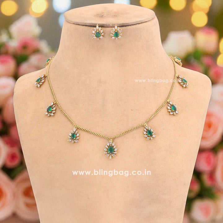 Emerald Safiyah Victorian Jewellery Set - New Arrival