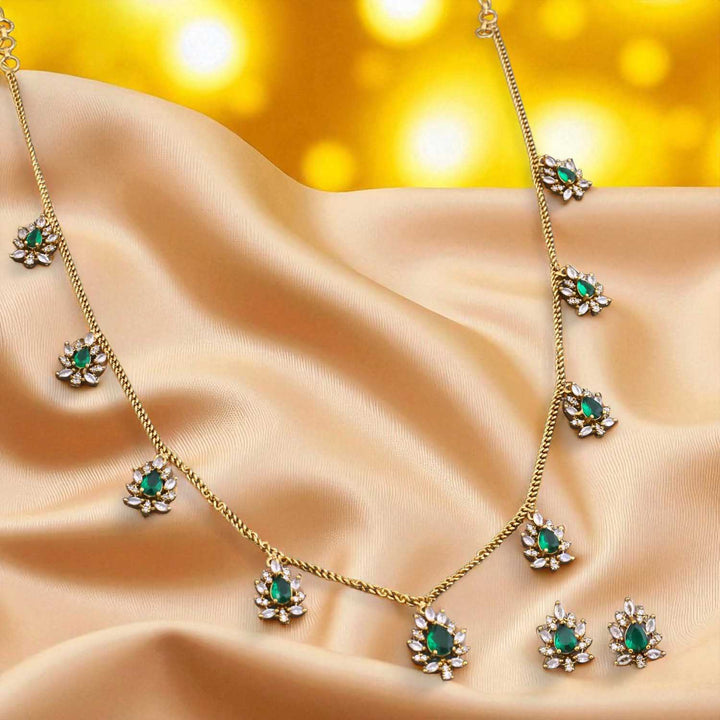 Emerald Safiyah Victorian Jewellery Set - New Arrival