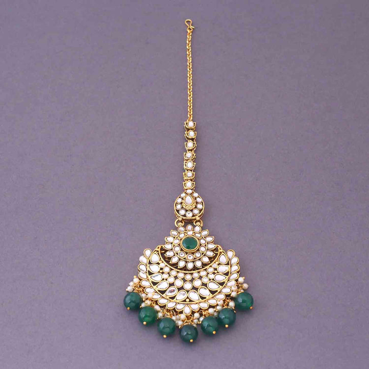 Emerald Saiyani Bridal Jewellery Set