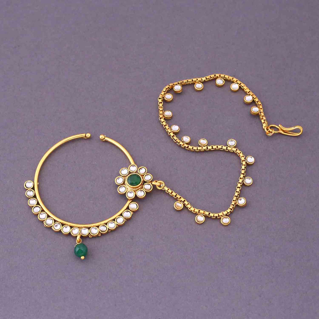 Emerald Saiyani Bridal Jewellery Set