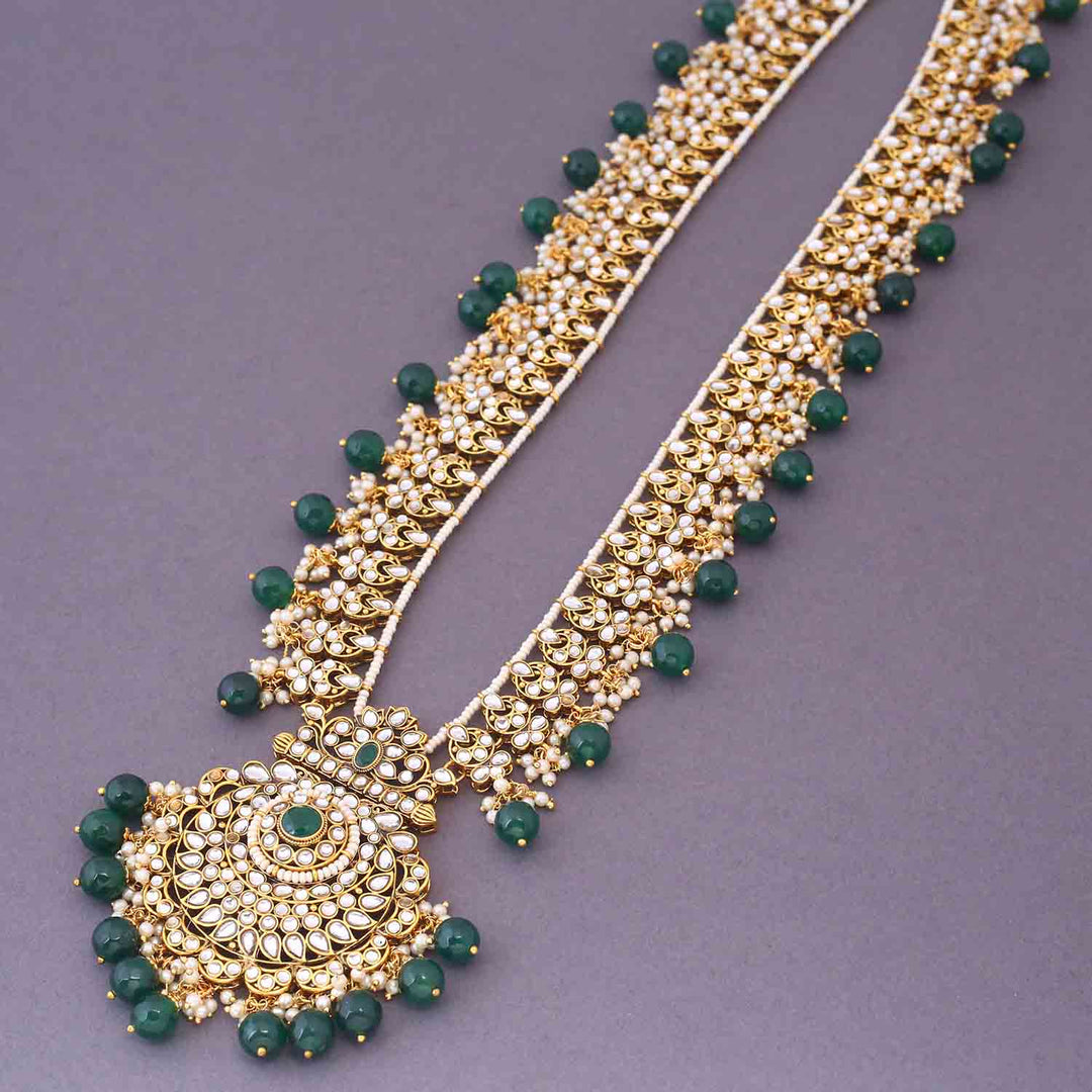Emerald Saiyani Bridal Jewellery Set