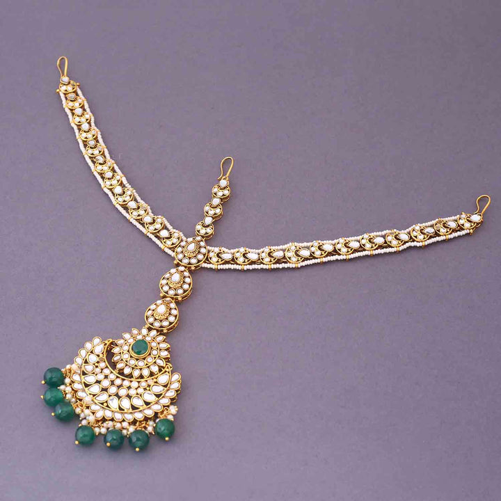 Emerald Saiyani Bridal Jewellery Set