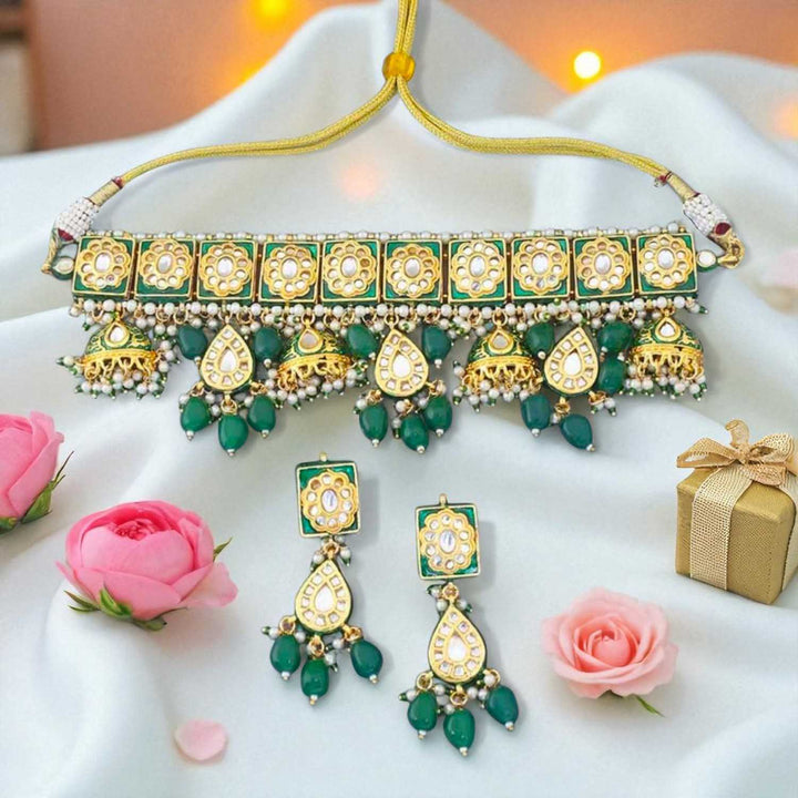 Emerald Salmi Jewellery Set - EOSS