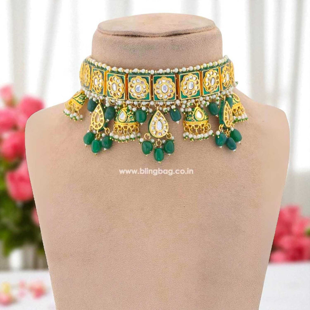 Emerald Salmi Jewellery Set - EOSS