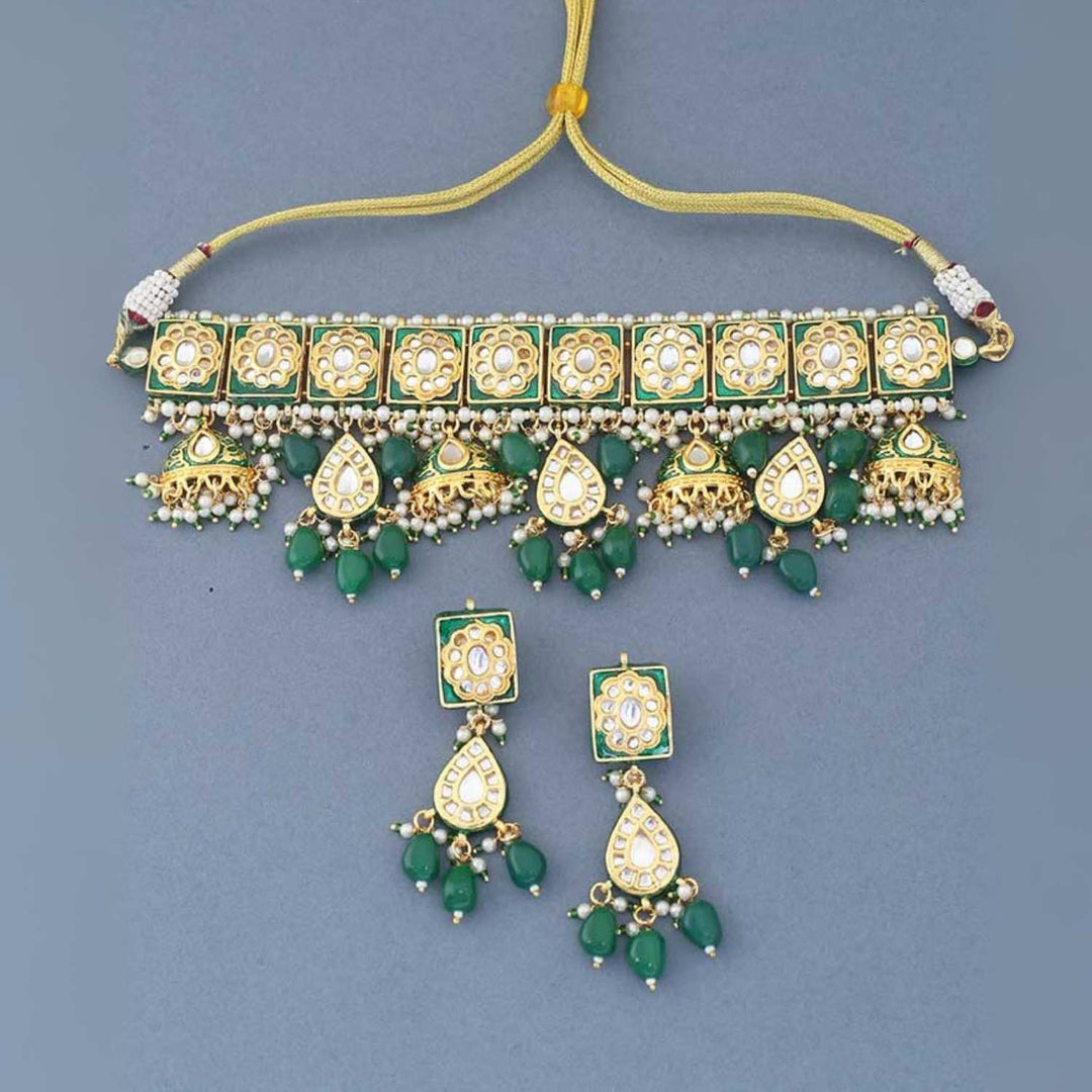 Emerald Salmi Jewellery Set - EOSS
