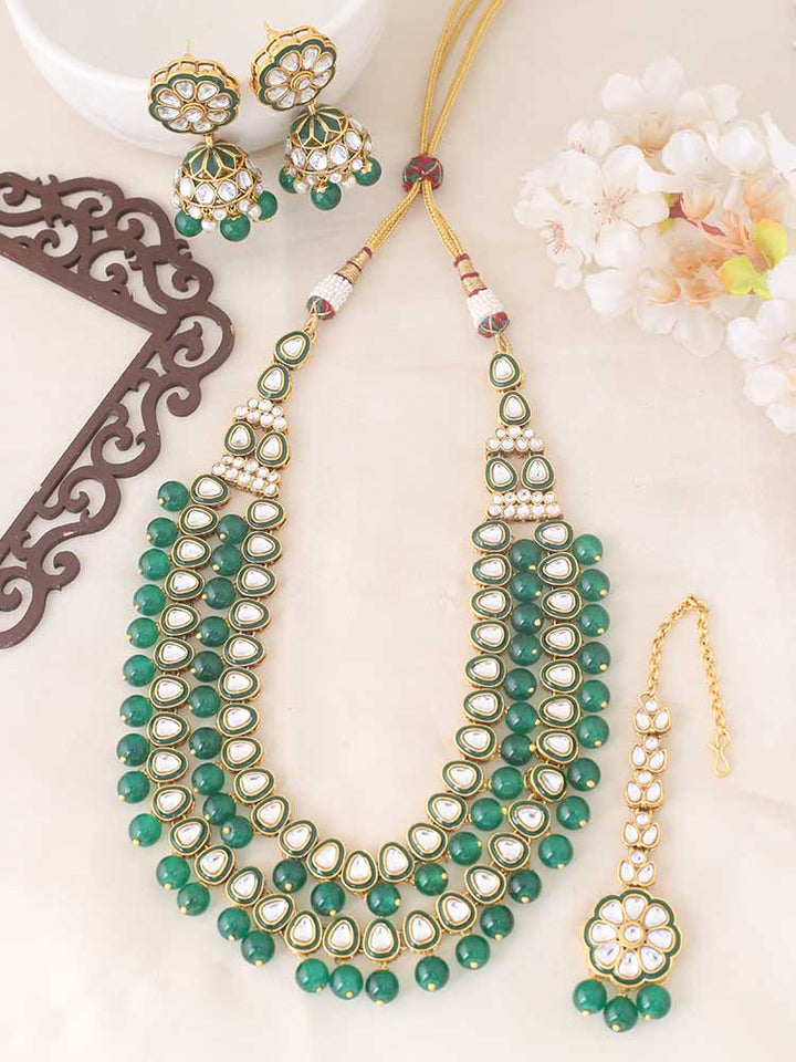Emerald Sanatish Jewellery Set